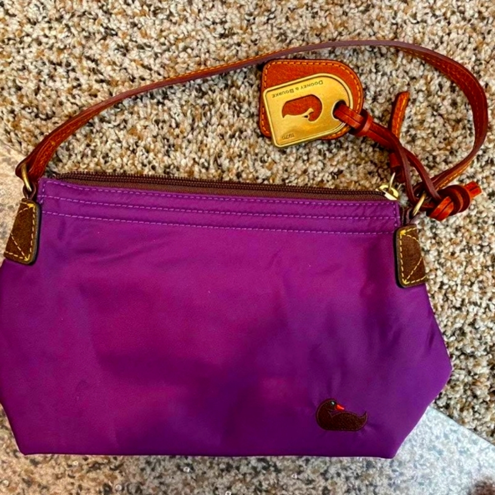 Dooney & Bourke Purple Nylon Purse